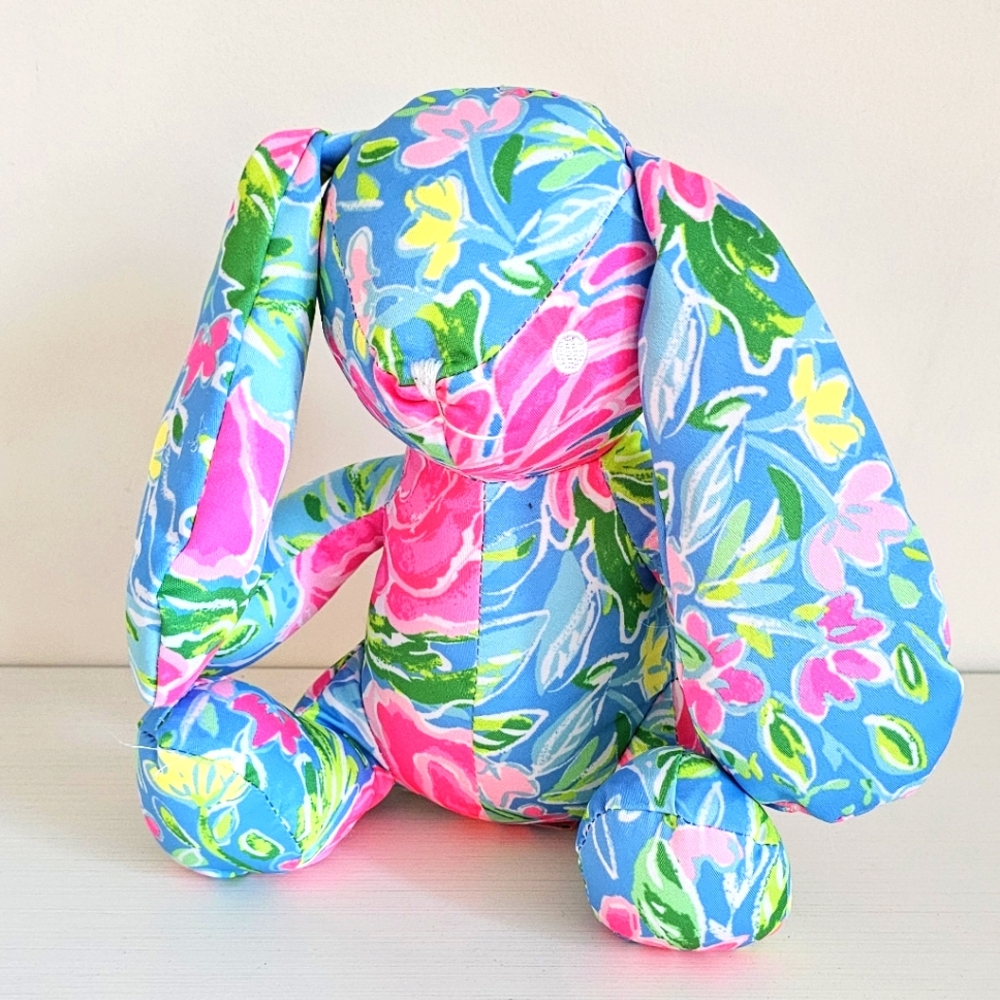 Lilly Pulitzer stuffed animal rabbit